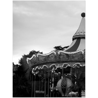 PARIS EDIT / CAROUSEL OF LIFE B&W