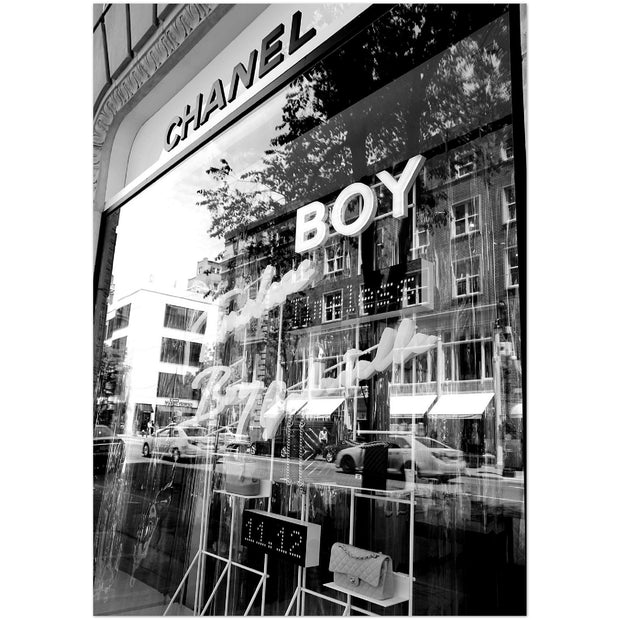NEW YORK EDIT / STOREFRONT NO.1 POSTER B&W